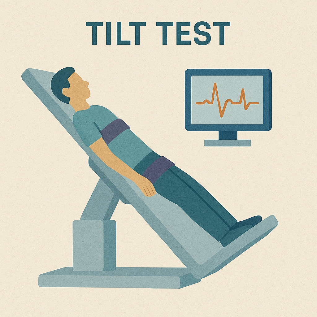 TILT TEST — jak wygląda badanie?